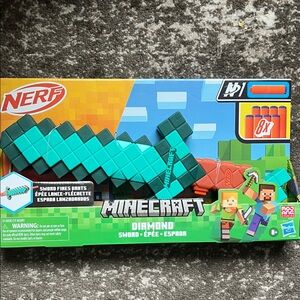 NEW Nerf Minecraft Diamond play Sword
